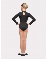 Купальник "Соло" с воротником-стойкой и длинным рукавом