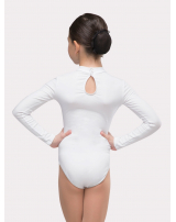 Купальник "Соло" с воротником-стойкой и длинным рукавом