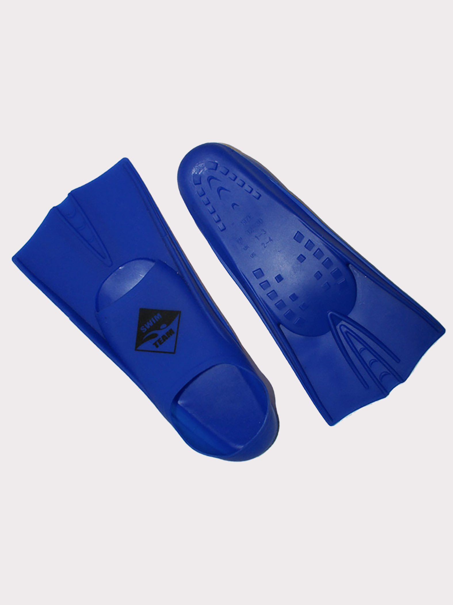 Ласты для плавания в бассейне однотонные, размер 42-44. 