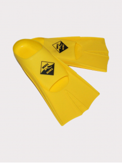 Ласты для плавания в бассейне однотонные, размер