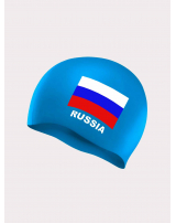 Шапочка для плавания с изображением флага России