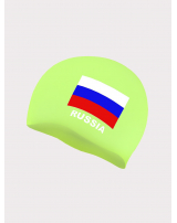 Шапочка для плавания с изображением флага России