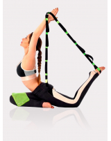 Ремень для растяжки с 10 петлями и захватами для рук.