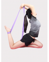 Ремень для йоги. Применяется при выполнении упражнений для растяжения мышц и связок Длина 180 см, ширина 3,8 см