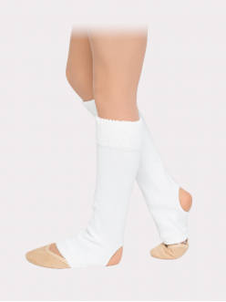 Гетры шерстяные с отверстием для пятки