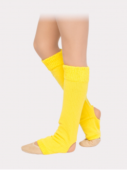 Гетры шерстяные с отверстием для пятки