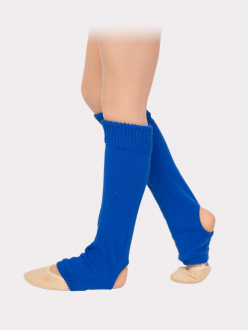 Гетры шерстяные с отверстием для пятки