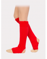 Гетры шерстяные с отверстием для пятки