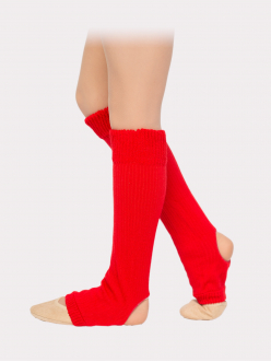 Гетры шерстяные с отверстием для пятки