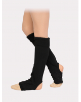 Гетры шерстяные с отверстием для пятки