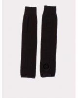 Гетры шерстяные с отверстием для пятки