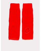 Гетры шерстяные с отверстием для пятки