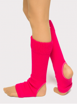 Гетры шерстяные с отверстием для пятки