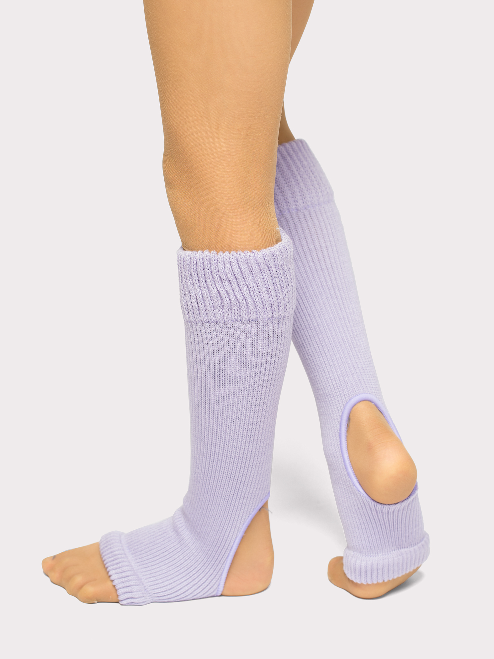 Гетры шерстяные с отверстием для пятки