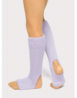 Гетры шерстяные с отверстием для пятки