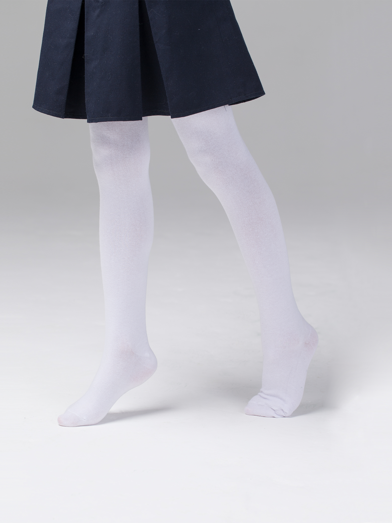 Колготки школьные однотонные 