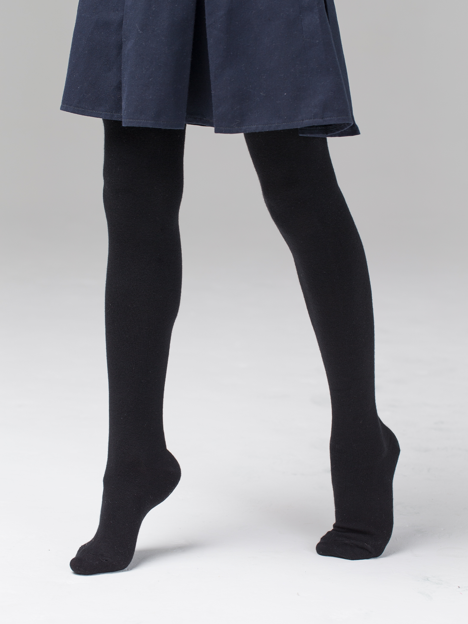 Колготки школьные однотонные 