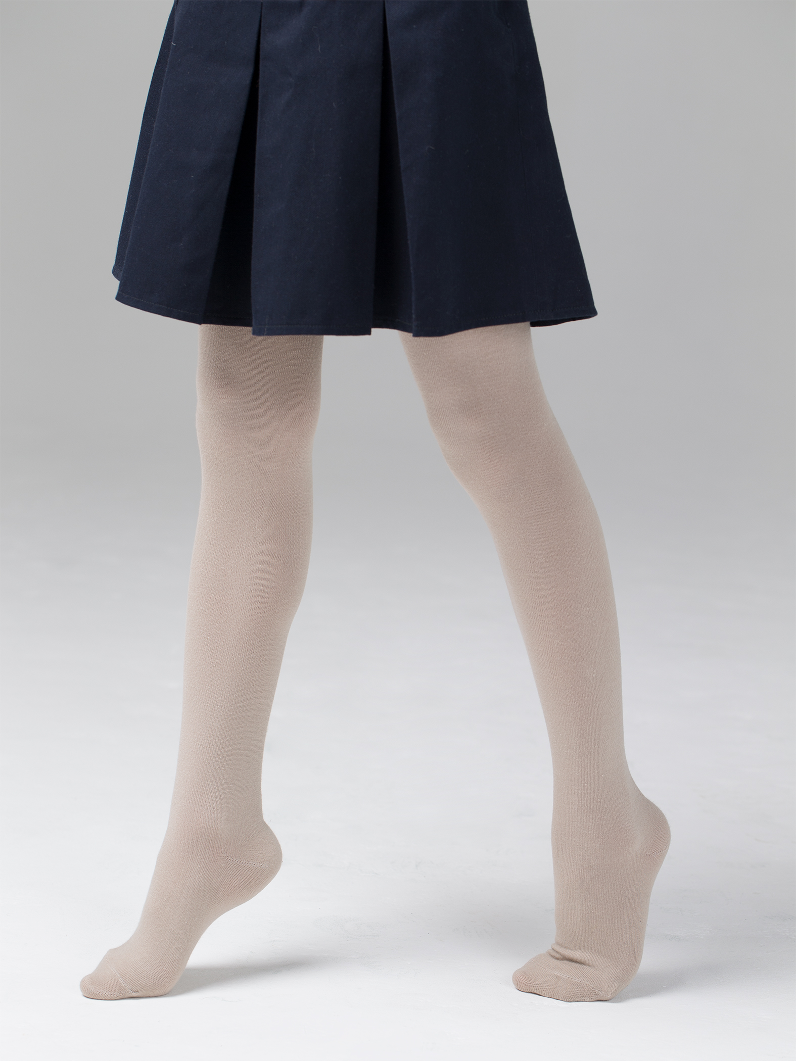 Колготки школьные однотонные 