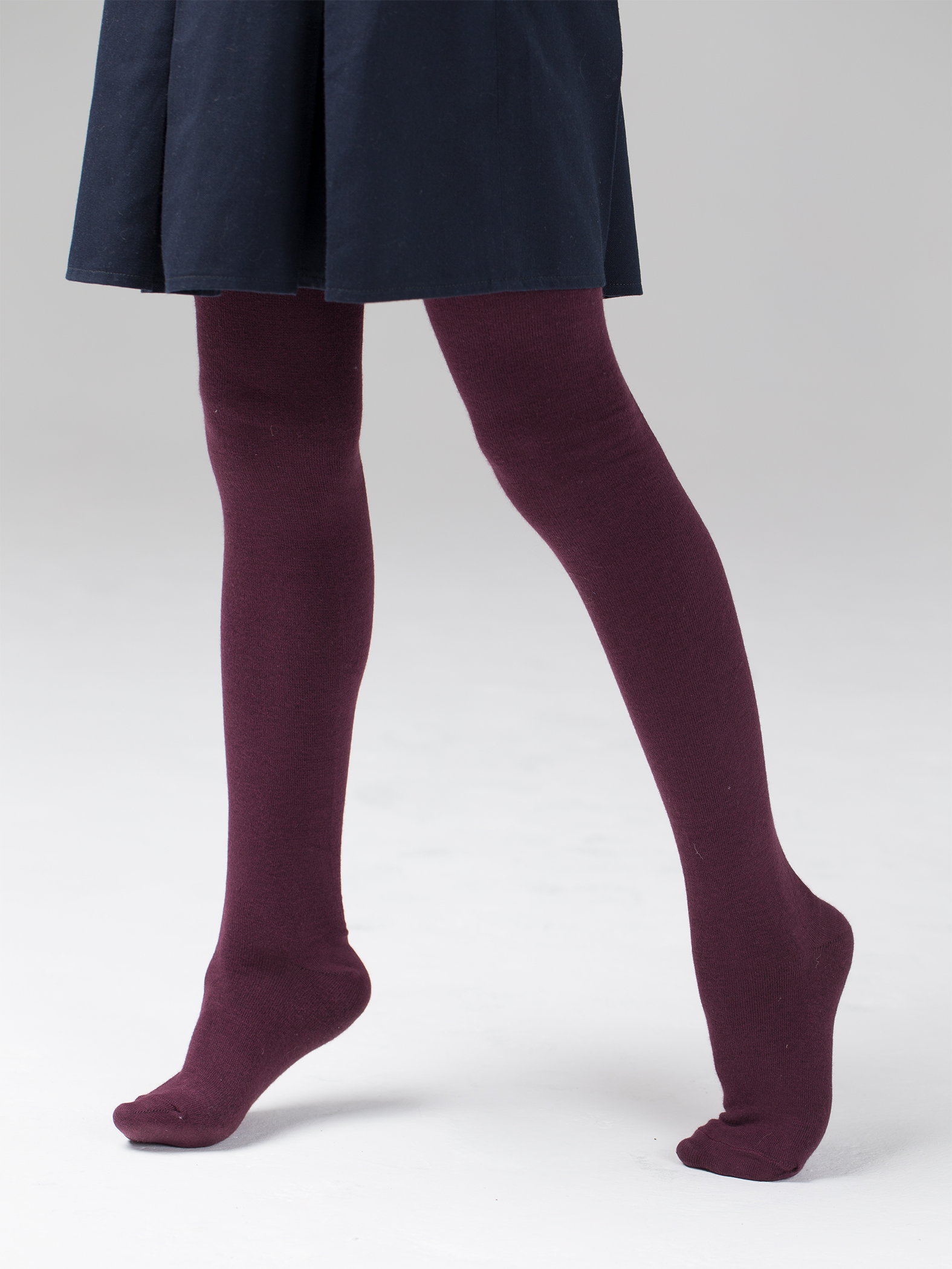 Колготки школьные однотонные 