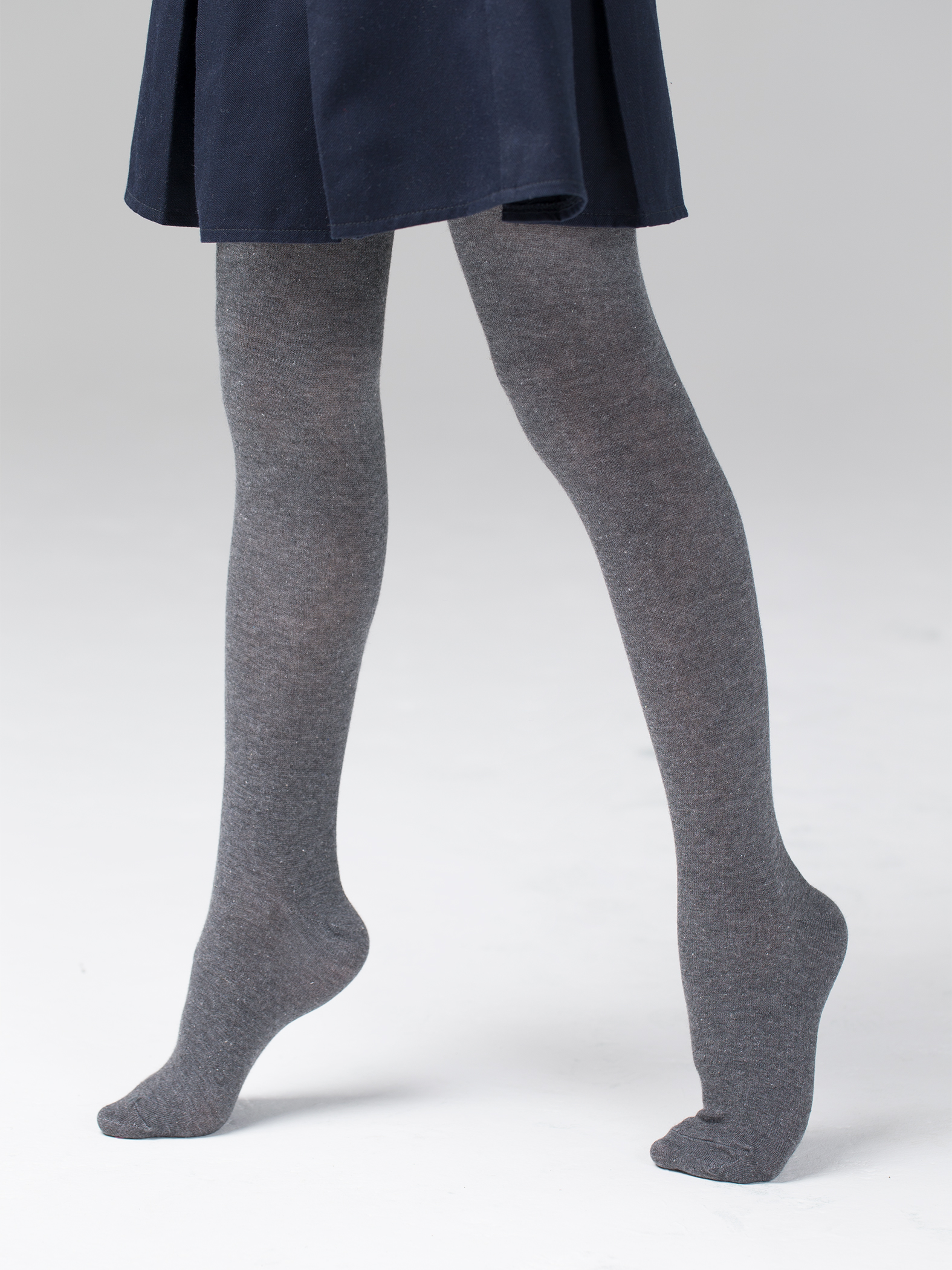 Колготки школьные однотонные 