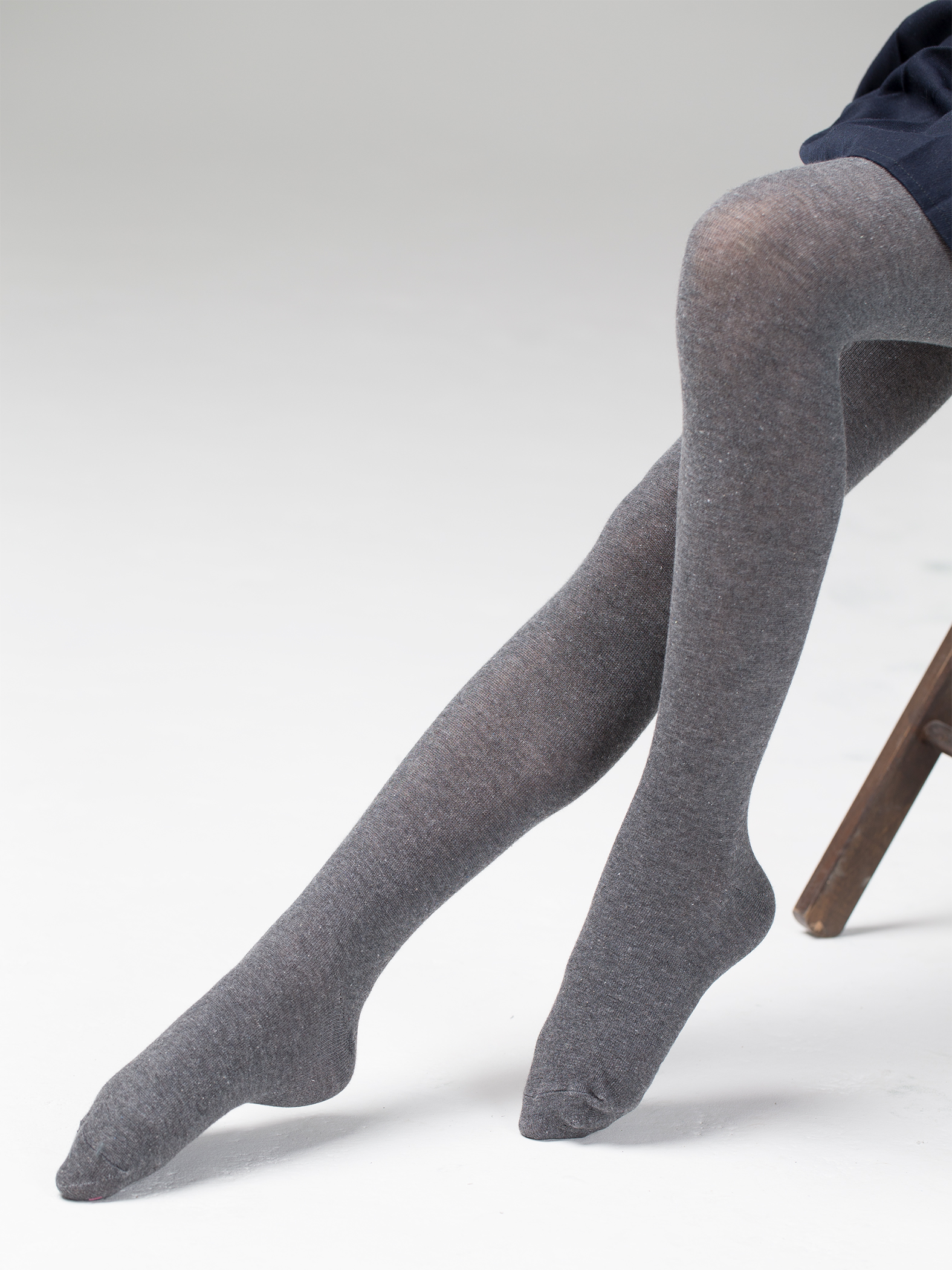 Колготки школьные однотонные 