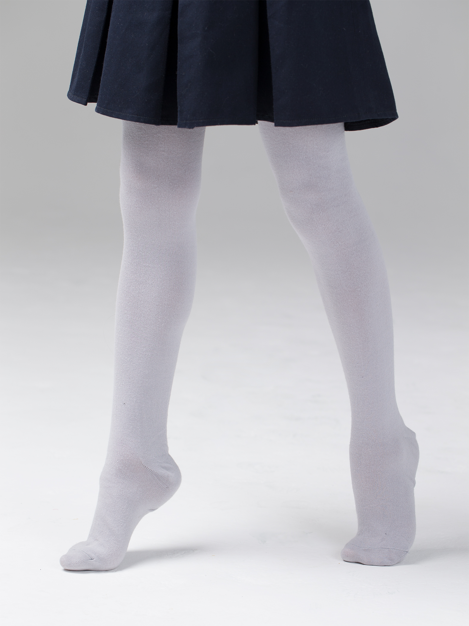 Колготки школьные однотонные 