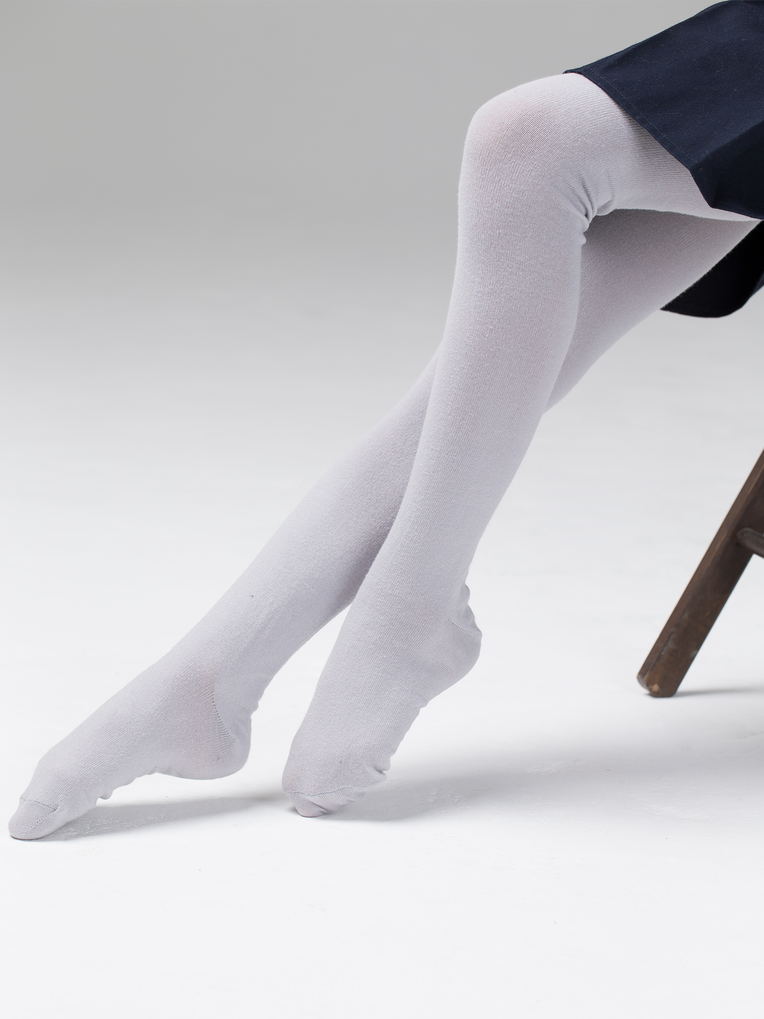 Колготки школьные однотонные 