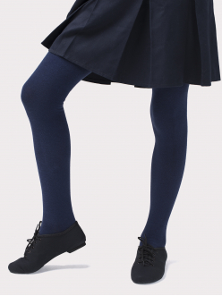 Колготки школьные однотонные 