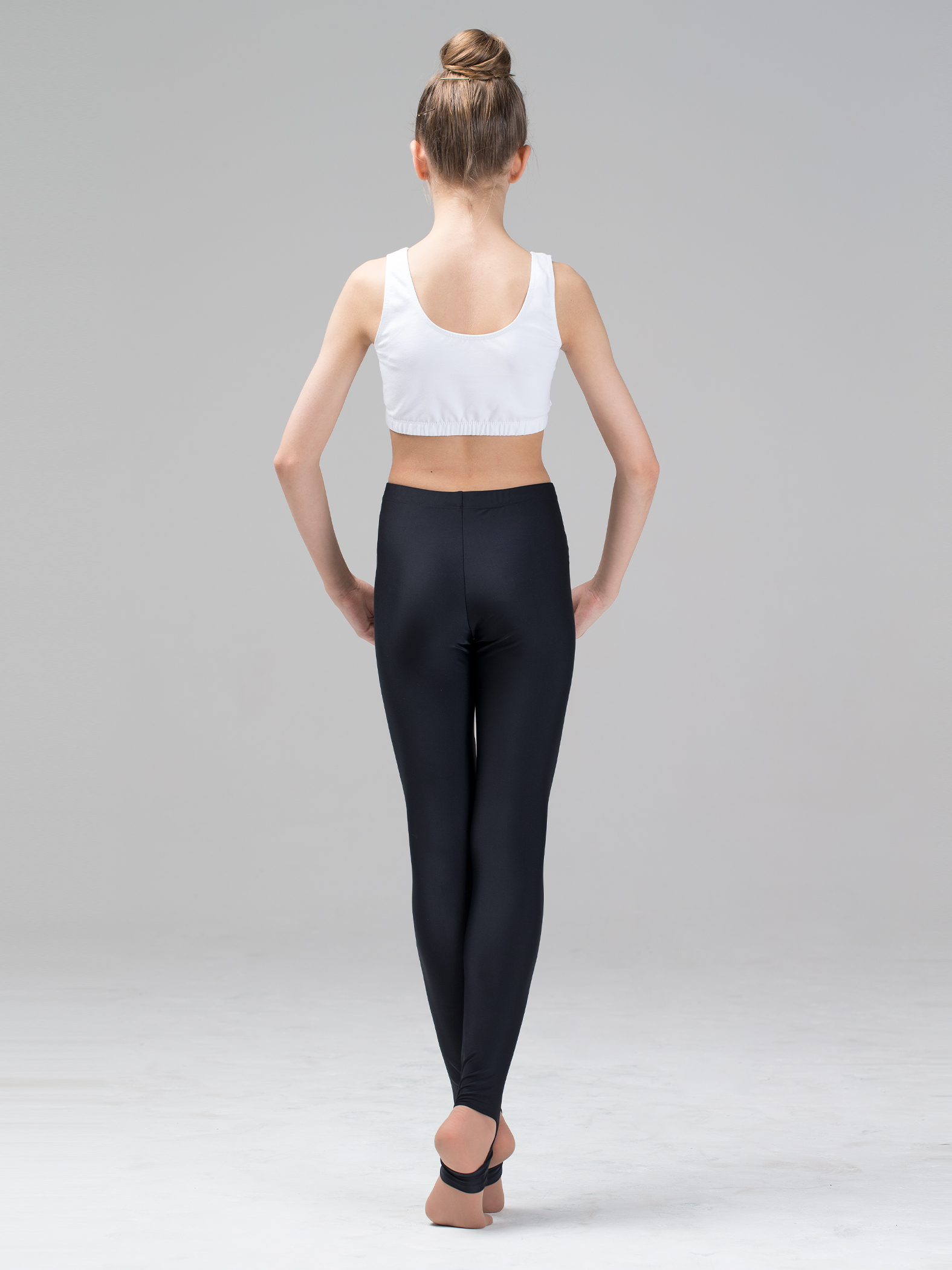 Лосины с вырезом под пятку 