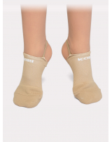 Получешки вязаные удлиненные, махровые резинка с силиконом