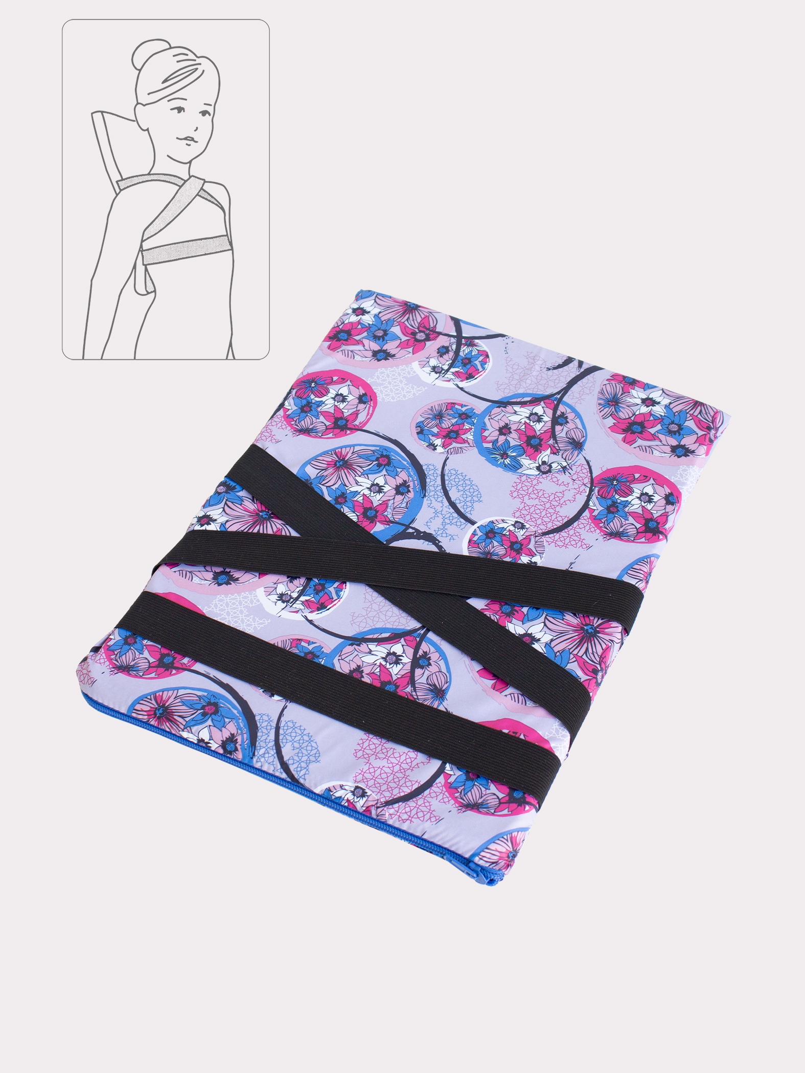 Подушка для кувырков 24,5*34,5 см