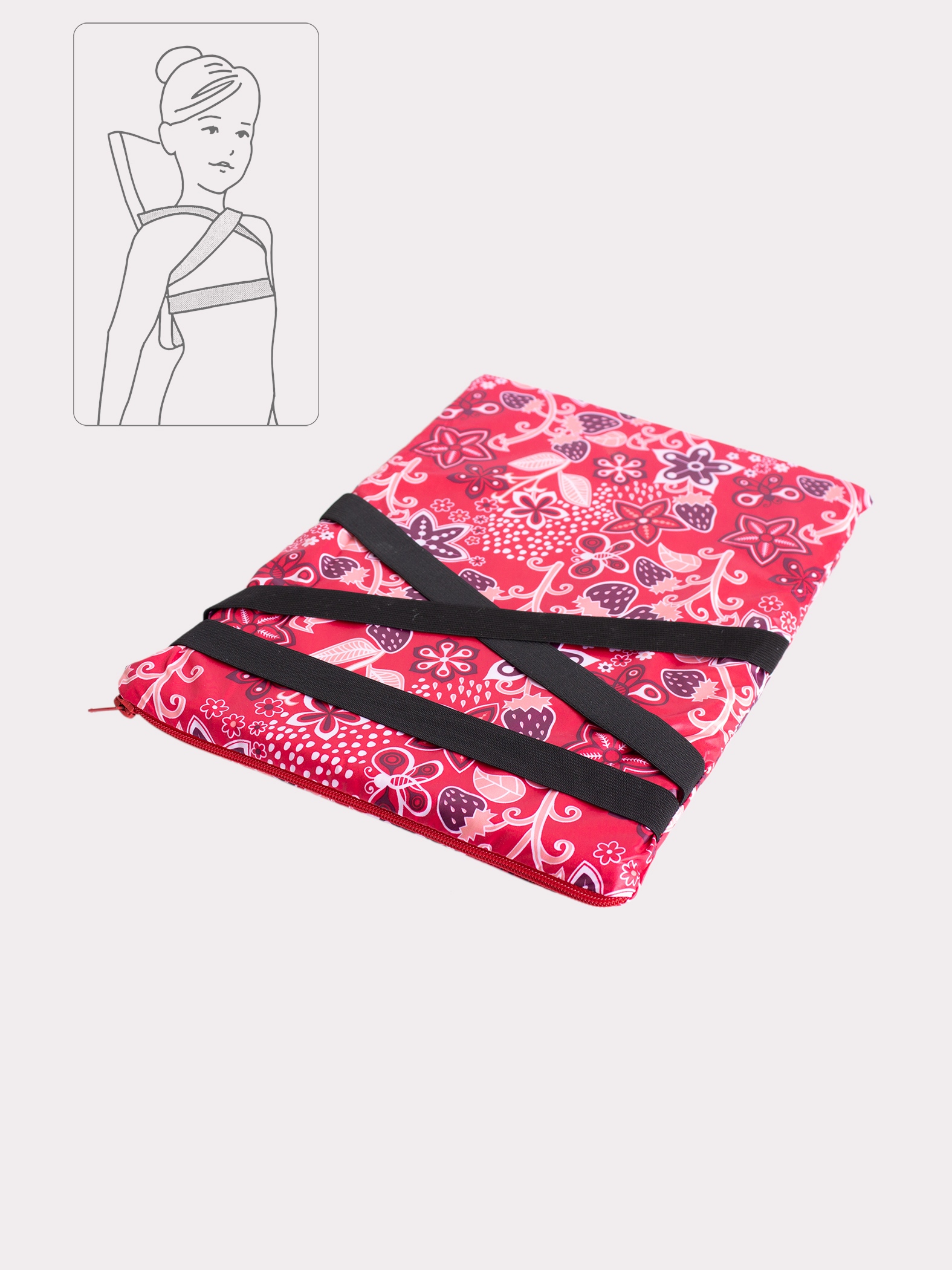 Подушка для кувырков 24,5*34,5 см