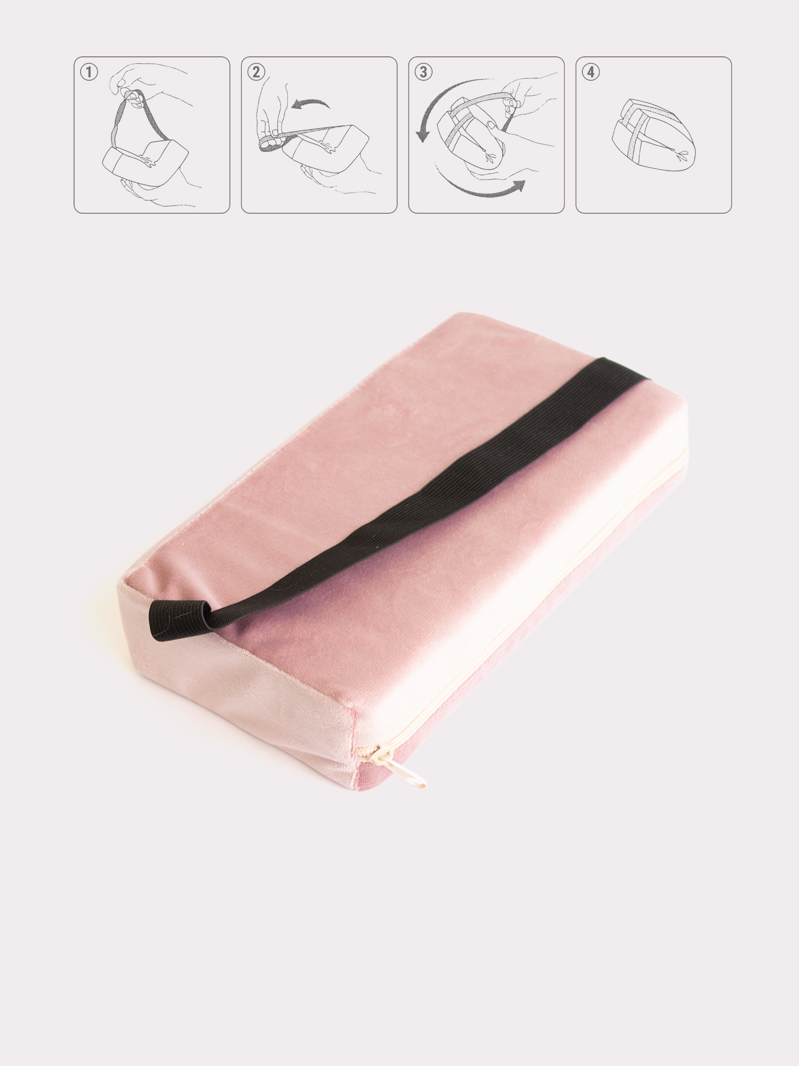 Подушка для растяжки 12,5*23,5 см