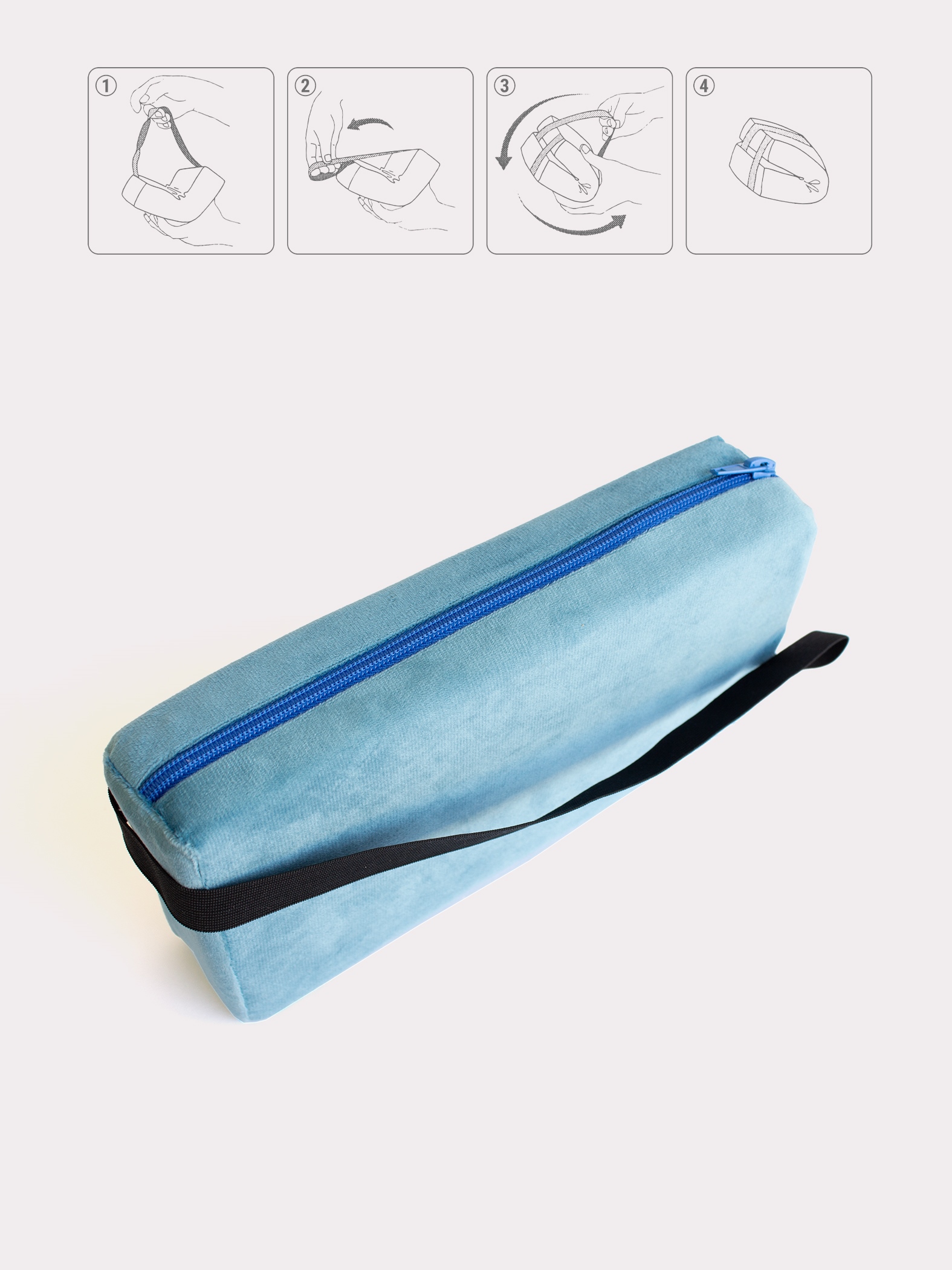 Подушка для растяжки 12,5*23,5 см