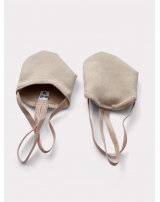 Полуносочки из эластичной замши