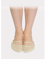 Полуносочки из эластичной замши