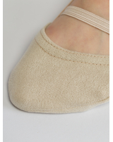 Полуносочки из эластичной замши