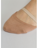 Полуносочки из эластичной замши