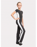 Брюки с лампасом