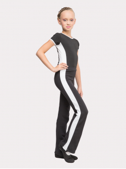 Брюки с лампасом