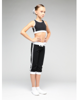 Бриджи с широким поясом