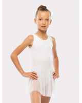 Купальник-майка, юбка-сетка 