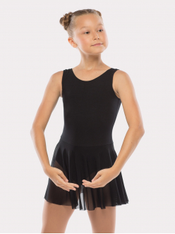 Купальник-майка, юбка-сетка 