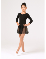 Купальник с рукавом 3/4, юбка-сетка 