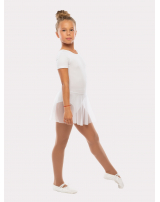 Купальник короткий рукав, юбка - сетка 