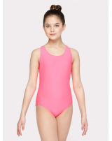 Купальник совместный из однотонной ткани, спинка цельная-фигурная. Подкладка под грудь