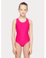 Купальник совместный из однотонной ткани, низкая спинка с крестообразными бретельками. Подкладка под грудь.