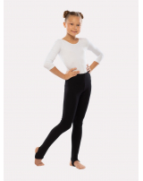 Лосины с вырезом под пятку 