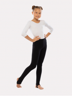 Лосины с вырезом под пятку 