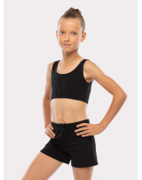 Шорты свободного кроя, пояс со шнурком